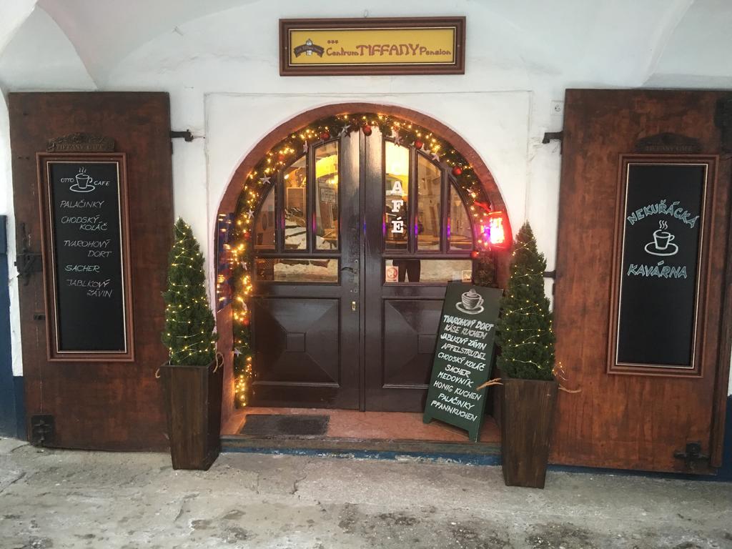 Centrum Tiffany Pension Domažlice Eksteriør bilde